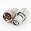 Conector Coaxial de Cobre Puro N a Tnc Cabezal N Macho a Tnc Hembra N Hembra a Tnc Macho Niquelado de Cobre