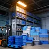 Caja de Plástico para Logística Estándar Europea Eu, Caja de Plástico Engrosada con Tapa, Caja de Almacenamiento de Plástico Rectangular Estándar Coreano para Piezas de Automóvil, Marco de Plástico