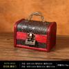 Mini Caixa de Armazenamento Vintage Estilo Chinês Caixa de Joias Embalagem de Joias Caixa de Presente Artesanato em Madeira Adereços de Cinema e Televisão