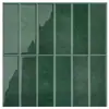 Adhesivos de Azulejo Decorativos para Colgar en la Cocina, Diseño Grueso Tridimensional Autoadhesivo, Rayas Verticales, Sencilla Renovación, Pegatinas de Renovación