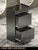 Gabinete de Herramientas para Barbería, Carrito de Herramientas para Salón de Peluquería, Gabinete, Carrito para Cortar el Cabello, Gabinete de Trabajo de Acero Inoxidable para Salón de Peluquería, Mostrador de Almacenamiento