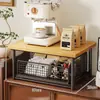Esenciales para Oficina en Casa y Restaurante: Organizador de Mesa de Café, Gabinete de Almacenamiento para Utensilios de Café, Portavasos para Estación de Trabajo