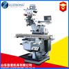 Fresadora vertical y horizontal de doble propósito, fresadora de torreta de 4 hw, fresadora taiwanesa con cabezal de fresado, fresadora común con pantalla digital, fresadora de torreta
