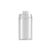 Botella dispensadora de plástico con pulsador para producto de cuidado de la piel 500 ml Botella para gel de baño y gel de ducha de PET Material de embalaje de lámina de oro electrochapada esmerilada