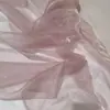 Tecido com Laço, Gaze Fluida Brilhante, Cortinas de Gaze, Tecido de Cetim para Casamento, Malha Decorativa