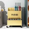 Estante de pie para paraguas Estante de almacenamiento Cubo para paraguas de puerta Vestíbulo de hotel Aula Clase Gran capacidad Estante de almacenamiento para paraguas comercial