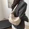 Bolso de Hombro Simple Transfronterizo para Mujer 2025 Nueva Moda Casual para Desplazamientos Bolso Tote Cruzado para Mujer Comercio Exterior