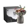 Elegante Fragancia de las Montañas: Caja de Regalo de Aromaterapia sin Fuego para Año Nuevo y San Valentín, Souvenir de Cristal Natural con Decoración de Fragancia Duradera