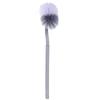Escova de vaso sanitário curva curva de cabo longo de parede escova de limpeza de vaso sanitário Creative No Dead Angle Soft Hair Cleaning WC Escova de Assento