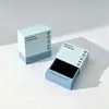 Caja de Regalo para Empaque de Broche Exquisita Rosa Azul Blanco Arroz Rojo Cartón para Joyería Aretes Collar Pulsera Colgante Empaque