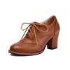 Nuevo Estilo Encaje de Flor Quemada Empalmado Zapatos Planos de Primavera y Otoño Europeos y Americanos Tacones Altos Gruesos Tallas Grandes Zapatos de Exportación 40-48