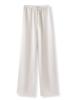 2026 Nuevo Estilo Nuevo Estilo Chino Ligero Estilo Nacional Pantalones Casuales Lisos de Acetato para Mujer con un Toque de Alta Gama Pantalones Largos M4082