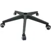 Base giratoria de cinco estrellas de nailon engrosado, base para silla de ordenador, chasis de silla de oficina, soporte para soporte de pantalla, accesorios