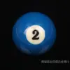 Billar bola blanca venta al por mayor estándar 57.2mm Americano bola ocho cero mesa de snooker bola de cristal al por mayor