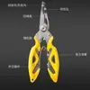 Alicate de Pesca Multifuncional, Alicate de Pesca Portátil, Cortador de Linha de Pesca para Exterior, Cortador de Linha, Equipamento de Pesca, Tesoura de Pesca Multifuncional