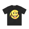 Marea de suministro transfronterizo marca de moda de verano VLONE en stock algodón ocio juventud diablo smiley estampado camiseta de manga corta al por mayor
