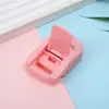 Curvador de Cílios de Plástico Sem Carne Portátil Mini Pressionador Modelador Assistente de Cílios Curvador de Cílios Parcial de Ângulo Largo