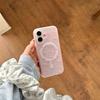 Funda linda de Line Art de Kt Cat para Apple 17 Pro Max, Funda magnética con espejo para iPhone 16, 15 con soporte, 13 estilo coreano