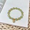 Pulsera Spot Net roja con imitación de marca segura y sin incidentes, cálida natural y Tianshi Noble, diseño de nicho para novias
