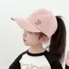 Gorra de Béisbol para Padres e Hijos, Gorra Infantil, Sencilla de Color Sólido, Visera Suave, Ala Ancha, Protección Solar, Versátil Gorra de Béisbol