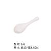 Cuchara de Melamina Cuchara de Mango Largo Cuchara de Plástico Colorida Cuchara con Gancho Cuchara Creativa Comercial para Ramen Picante Caliente Imitación Porcelana Cuchara Cuchara para Sopa Cuchara