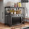 Estante de Almacenamiento para Encimera de Cocina, Horno de Microondas, Condimentos, Multicapa Engrosado, Transfronterizo