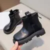 Botas para Niñas 2025 Botas Individuales Nuevas Otoño e Invierno Botas Cortas para Niños Botas Botines Bebé Niña Botas de Cuero de Moda Versátiles Botas de Algodón