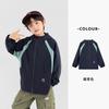 Jaqueta Outdoor Masculina Duoduo, Nova Coleção Primavera e Outono 2026, Blusa de Outono Tendência Color Blocking Estampada para Meninos