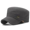 Sombrero para hombre, primavera y otoño, nuevo, parasol de parte superior plana, moda informal, gorra deportiva para exteriores, estilo coreano, sombrero para el sol de moda.