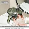 Atacado Bear Household Soap Box Punch-free Toilet Creative Bathroom Saboneteira Drenagem Prato Rack de Armazenamento