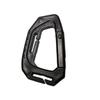 Fábrica atacado ao ar livre fivela de montanhismo tática Big D Buckle leve médio alpinismo saco pendurado plástico aço rápido pendurado chave D Buckle