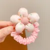 Diadema Infantil Flor Cuerda para el Cabello Flor en la Cabeza para Niña Lazo Banda para el Cabello Intestino Pequeño 2025 Nueva Goma Elástica para Niña Accesorios para el Cabello