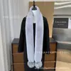 Cachecol de Pelo Sintético de Vison para Fornecimento Transfronteiriço, Extra Longo e Grosso, Dupla Face, Estilo Coreano, Aquecedor de Pescoço Versátil, Cachecol de Pelo Falso
