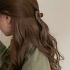 Estilo K del Nuevo Estilo Metálico Simple Recogedor de Cola de Caballo Alta Anti-Caída Artefacto Fijo Horquilla Femenina Parte Trasera de la Cabeza Tocado para Mujeres