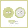 Botones Coloridos Cubiertos de Tela para Camisas, Suéteres, Tejidos, Ropa Exterior, Camisetas, Camisas de Manga Corta y Decoraciones de Cuello con Botones Pequeños de Doble Ojal