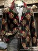 Sitio independiente transfronterizo Amazon TEME traje de pana para hombre de manga larga con doble bolsillo