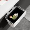 Bote de basura de pared para cocina personalizado, Bote de basura para el hogar, Bote de basura de aspecto elegante para inodoro/baño, Bote de basura con tapa