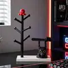 Estante con forma de pulpo con asa, soporte universal para control de juegos PS5/Xbox, accesorio creativo de escritorio para juegos