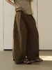 Calça Larga Casual Estruturada Plissada Solta Feminina Neihe 2026 Novo Estilo Emagrecedora 258099