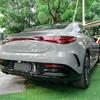 Adequado para Mercedes-Benz Eqe V295 Sport Edition 2023+ Spoiler Traseiro Adesivo para Para-choque Traseiro Decoração Externa Peças de Modificação Transfronteiriças