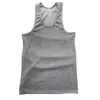 Chaleco de Hombre de Punto Fino 1+1 Hilo Liso Cuello Redondo Holgado Sudadera Base Chaleco Deportivo para Obstáculos Chaleco de Exportación