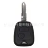 Adequado para casca de chave de carro reta de 2 botões Peugeot Citroen 307 chaveiro VA2/HU83 chaveiro de correia não padrão