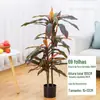 Venda Quente Transfronteiriça Árvore de Ferro Simulação para Interior e Exterior Cica de Plástico Simulação de Planta em Vaso Ornamentos Árvore Falsa Planta Verde Bonsai