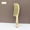 Pente Fashionável Colorido para Meninas e Mulheres, Fofo para Cabelos Longos, Uso Doméstico, Alisamento, Rabo de Cavalo, Pente para Estudantes, Atacado