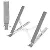 Soporte de aleación de aluminio Z49 para computadora portátil, plegable, de enfriamiento, de aleación de aluminio, portátil, elevable, de almacenamiento