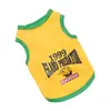 Chaleco de Malla para Perro Camiseta de Fútbol Ropa para Gato Perros Pequeños y Medianos Teddy Bulldog Francés Suministros de Ropa para Mascotas Chaleco
