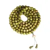 Directamente del Fabricante, Artículos Transmitidos en Vivo para Puestos Callejeros: Pulseras y Cuentas de Oración de Madera de Sándalo Verde Argentino de Grano Fino de 08 mm, Disponibles para Dropshipping