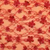 Vestido Camisola Floral Estilo Ins Bordado con Hilo Dorado Tela Bordada Tela Bordada con Láser de Puntos