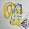 Bolso de mano para mujer de alta gama, tejido a mano, con flores a juego y moderno bolso cruzado para teléfono móvil.