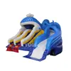 Parque Acuático Soporte Piscina Niños Adulto Equipo de Diversión Acuática Fabricante Venta Directa Tiburón Tobogán Inflable